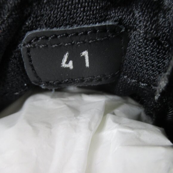 Moncler SEVENTY Low Top Black Sneakers Size41 Made In Italy - Picture 12 of 13